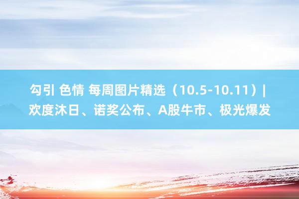 勾引 色情 每周图片精选（10.5-10.11）| 欢度沐日、诺奖公布、A股牛市、极光爆发